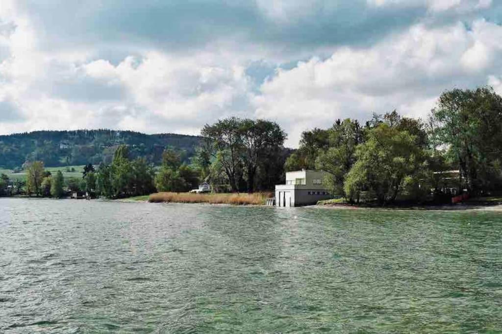 Micro-Apartment In Seenaehe Fusslaeufig Zum See:)) Ohningen Kültér fotó